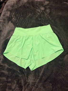 DSG Mint Green Layered Performance Shorts
